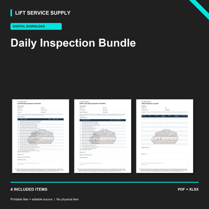 Daily Inspection Bundle - Product cover