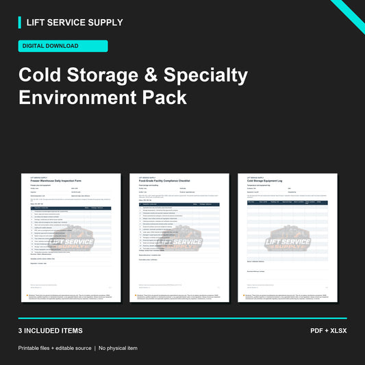 Cold Storage & Specialty Environment Pack - Product cover
