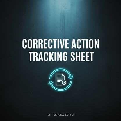 Corrective Action Tracking Sheet