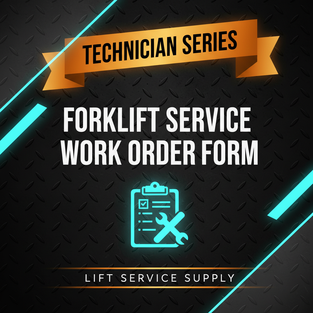 Forklift Service Work Order Form