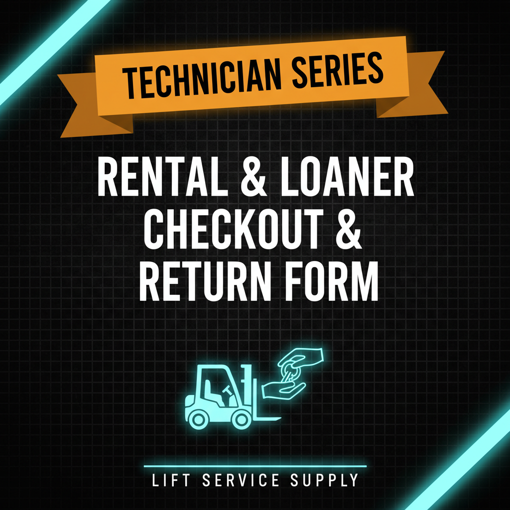 Rental & Loaner Checkout & Return Form