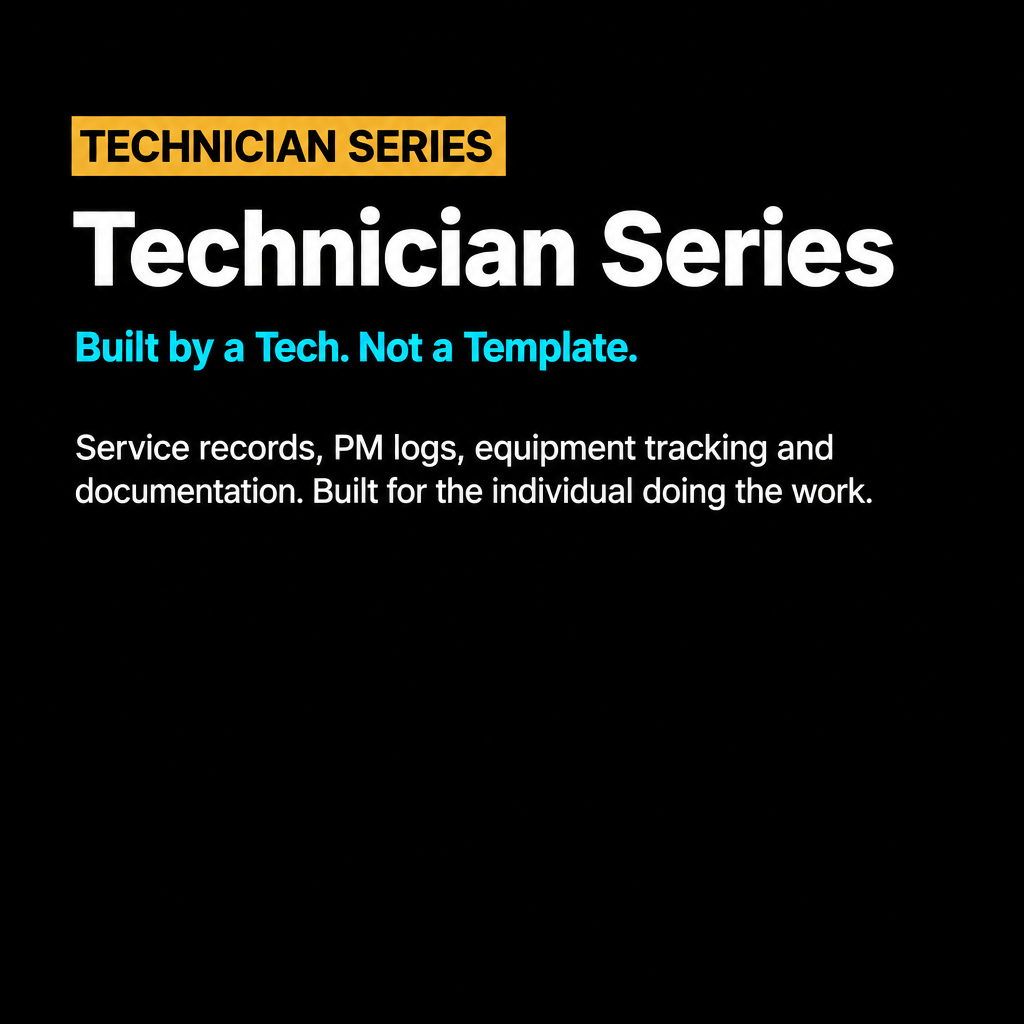 Technician Series - No Button